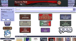 Desktop Screenshot of malhavoc.rpgnow.com
