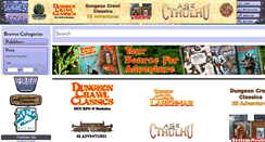 Desktop Screenshot of goodmangames.rpgnow.com