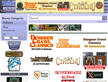 Tablet Screenshot of goodmangames.rpgnow.com