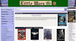 Desktop Screenshot of littlewars.rpgnow.com